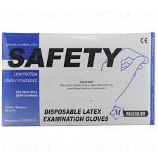 EXAMINATION GLOVES MEDIUM
