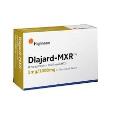 DIAJARD MXR 5MG/1000MG TAB 14S