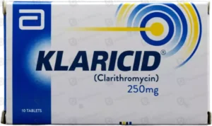 Klaricid 250mg Tablets (10’s) – Broad-Spectrum Antibiotic