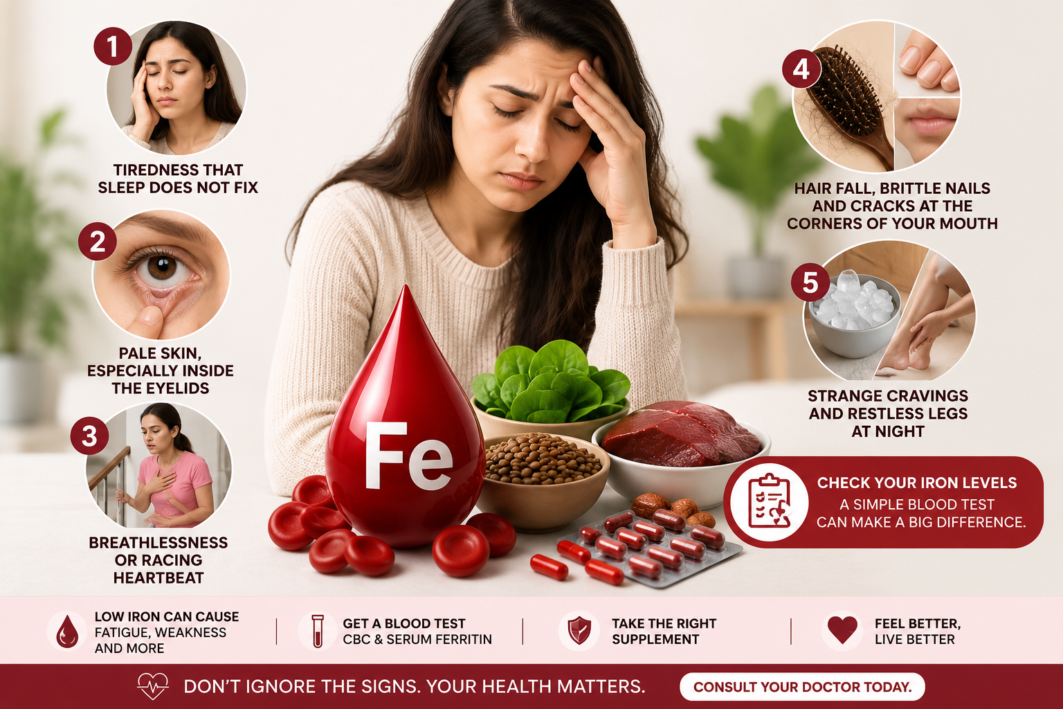 5 Signs You Need An Iron Supplement