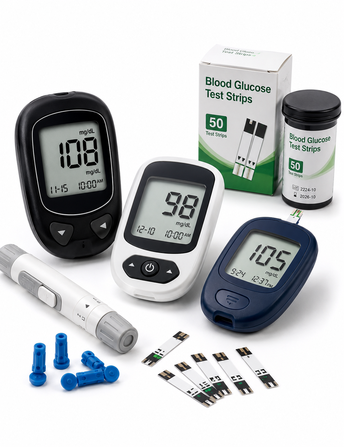 Glucometers & Test Strips