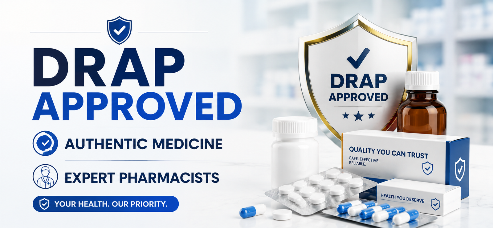 DRAP approved authentic medicines - Hpharmacy