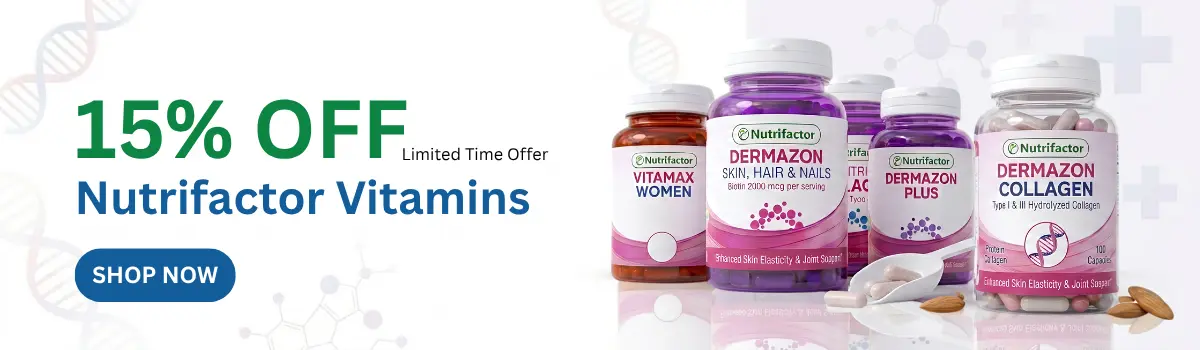 15% off on Nutrifactor multivitamins at H Pharmacy