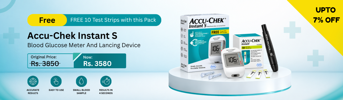 Accu-Chek Instant S blood glucose monitor at Hpharmacy
